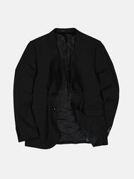 emilio adani Herren Anzug-Sakko slim fit in Schwarz emilio adani Herren Anzug-Sakko slim fit in Schwarz