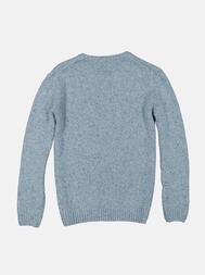 emilio adani Herren Rundhals Pullover in Hellblau emilio adani Herren Rundhals Pullover in Hellblau