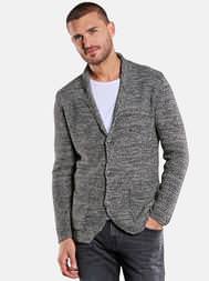emilio adani Herren Stricksakko in Schwarz emilio adani Herren Stricksakko in Schwarz