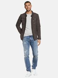 emilio adani Herren Lederjacke slim fit in Dunkelbraun emilio adani Herren Lederjacke slim fit in Dunkelbraun
