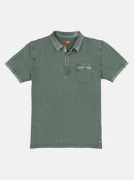 emilio adani Herren Poloshirt in Moosgrün emilio adani Herren Poloshirt in Moosgrün