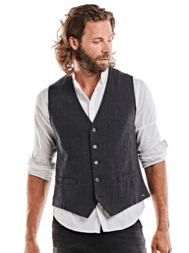 emilio adani Herren Sakkoweste in Marineblau emilio adani Herren Sakkoweste in Marineblau
