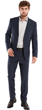 emilio adani Männer Outfit "Business V - Indigoblau" emilio adani Männer Outfit "Business V - Indigoblau"