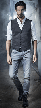 emilio adani Männer Outfit "Alleskönner Weste" emilio adani Männer Outfit "Alleskönner Weste"