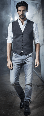 emilio adani Männer Outfit "Alleskönner Weste" emilio adani Männer Outfit "Alleskönner Weste"