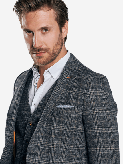 emilio adani Modisch kariertes Sakko Slim Fit emilio adani Modisch kariertes Sakko Slim Fit