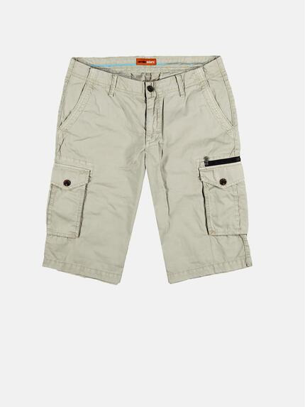emilio adani Modische Cargo Bermuda mit sportiven Details emilio adani Modische Cargo Bermuda mit sportiven Details