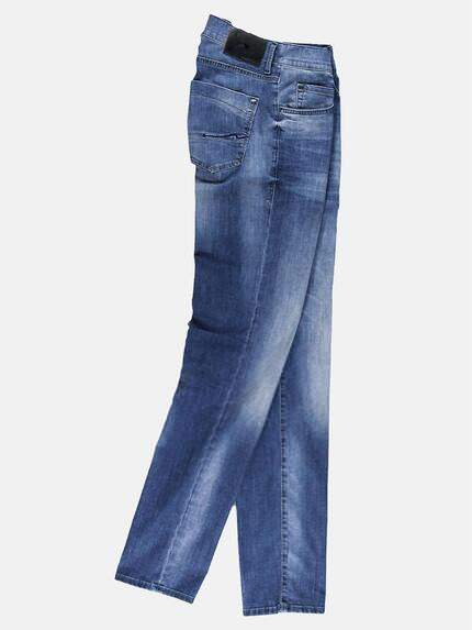 emilio adani Stretch Denim mit Washed-Out Effekt emilio adani Stretch Denim mit Washed-Out Effekt