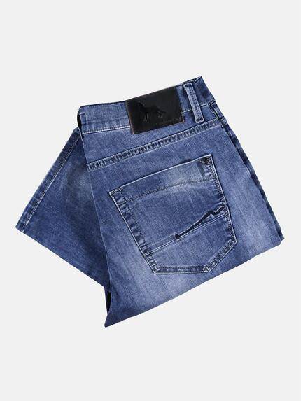 emilio adani Stretch Denim mit Washed-Out Effekt emilio adani Stretch Denim mit Washed-Out Effekt
