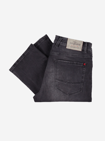 engbers Soft-Touch-Denim Jeans mit rauer Optik engbers Soft-Touch-Denim Jeans mit rauer Optik