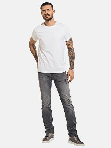 emilio adani Super Stretch Jeans mit Destroy Effekten emilio adani Super Stretch Jeans mit Destroy Effekten