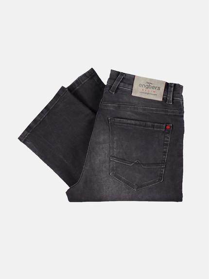 engbers Soft-Touch-Denim Jeans mit rauer Optik engbers Soft-Touch-Denim Jeans mit rauer Optik
