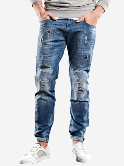 emilio adani Destroyed-Jeans emilio adani Destroyed-Jeans