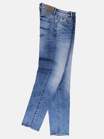 engbers Helle High Stretch Jeans mit Waschungen engbers Helle High Stretch Jeans mit Waschungen