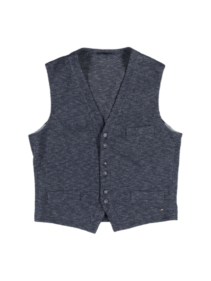 emilio adani Herren Sakkoweste mit Retromuster in Saphirblau emilio adani Herren Sakkoweste mit Retromuster in Saphirblau
