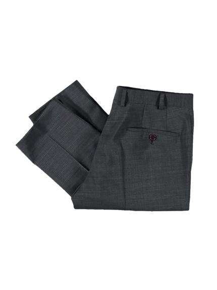 emilio adani Herren Ministruktur Anzughose slim fit in Granitgrau emilio adani Herren Ministruktur Anzughose slim fit in Granitgrau