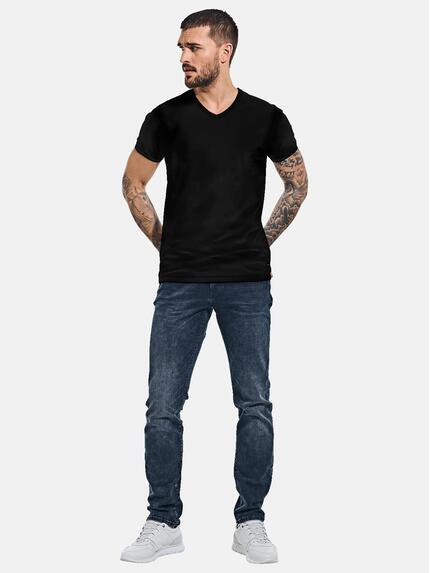 emilio adani Herren T-Shirt "My Favorite" in Schwarz emilio adani Herren T-Shirt "My Favorite" in Schwarz