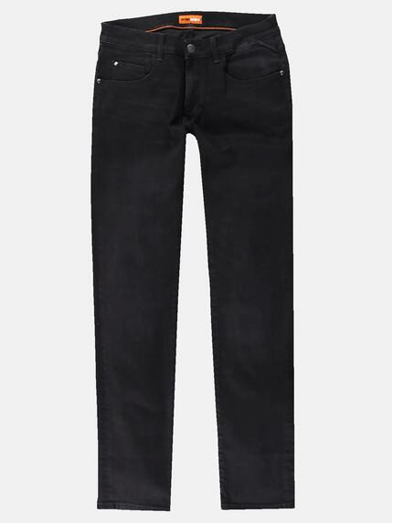 emilio adani Herren Black High Stretch Denim in Schwarz emilio adani Herren Black High Stretch Denim in Schwarz