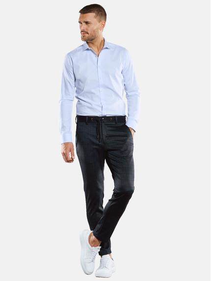 emilio adani Herren Anzughose mit Tunnelzug in Saphirblau emilio adani Herren Anzughose mit Tunnelzug in Saphirblau