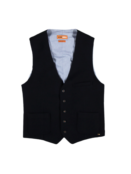 emilio adani Herren Sakkoweste in Marineblau emilio adani Herren Sakkoweste in Marineblau
