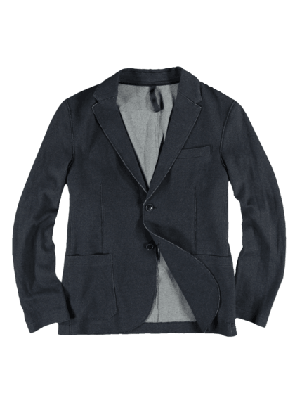 emilio adani Herren Elastisches Jerseysakko slim fit in Saphirblau emilio adani Herren Elastisches Jerseysakko slim fit in Saphirblau