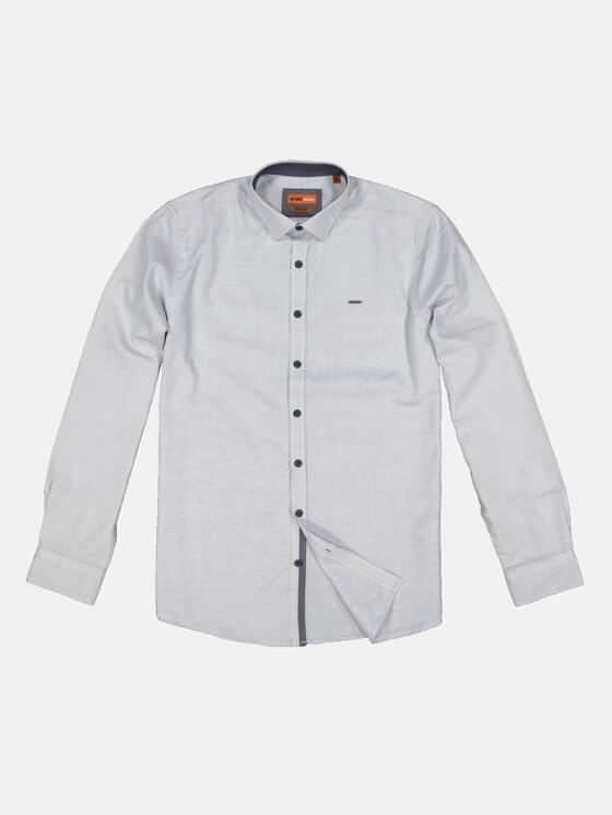 emilio adani Herren Hemd uni in Saphirblau emilio adani Herren Hemd uni in Saphirblau