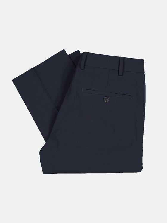 emilio adani Herren Anzughose slim fit in Saphirblau emilio adani Herren Anzughose slim fit in Saphirblau