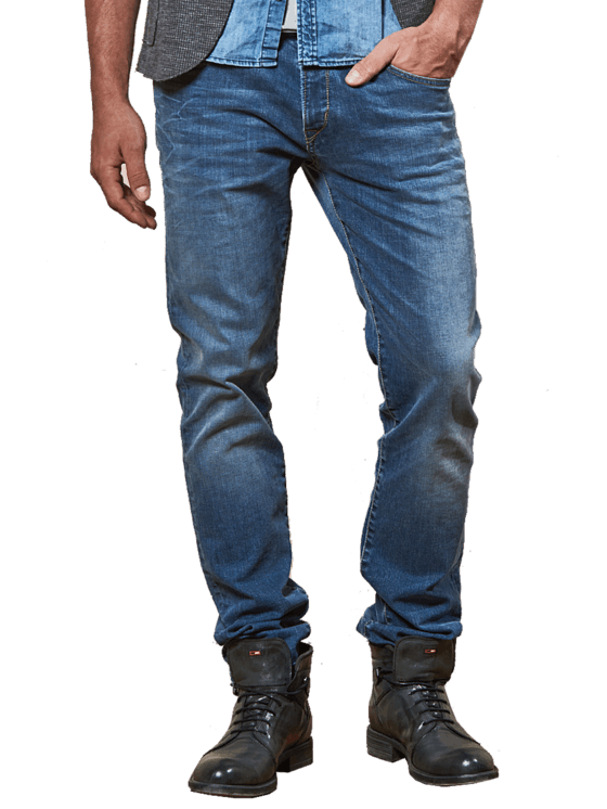 emilio adani Blue Stretch Denim emilio adani Blue Stretch Denim