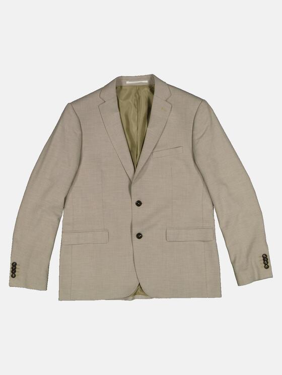 emilio adani Herren Anzug-Sakko slim fit in Braunbeige emilio adani Herren Anzug-Sakko slim fit in Braunbeige