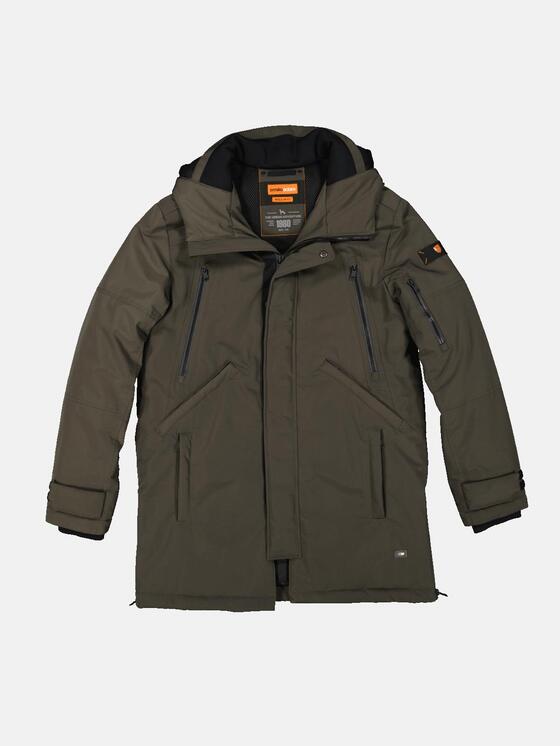 emilio adani Herren Jacke in Oliv emilio adani Herren Jacke in Oliv
