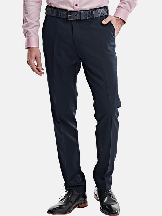 emilio adani Herren Anzughose slim fit in Saphirblau emilio adani Herren Anzughose slim fit in Saphirblau