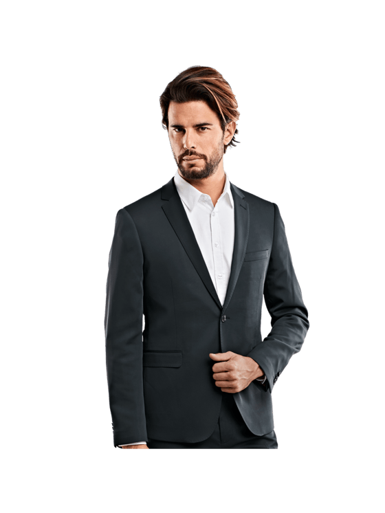 emilio adani Herren Anzugsakko slim fit in Saphirblau emilio adani Herren Anzugsakko slim fit in Saphirblau