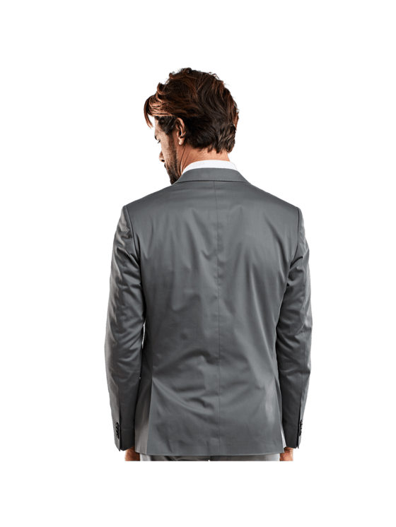 emilio adani Herren Anzugsakko slim fit in Kieselgrau emilio adani Herren Anzugsakko slim fit in Kieselgrau