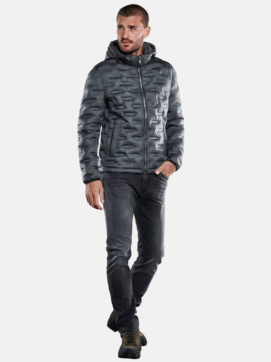 emilio adani Herren Jacke in Stahlgrau emilio adani Herren Jacke in Stahlgrau