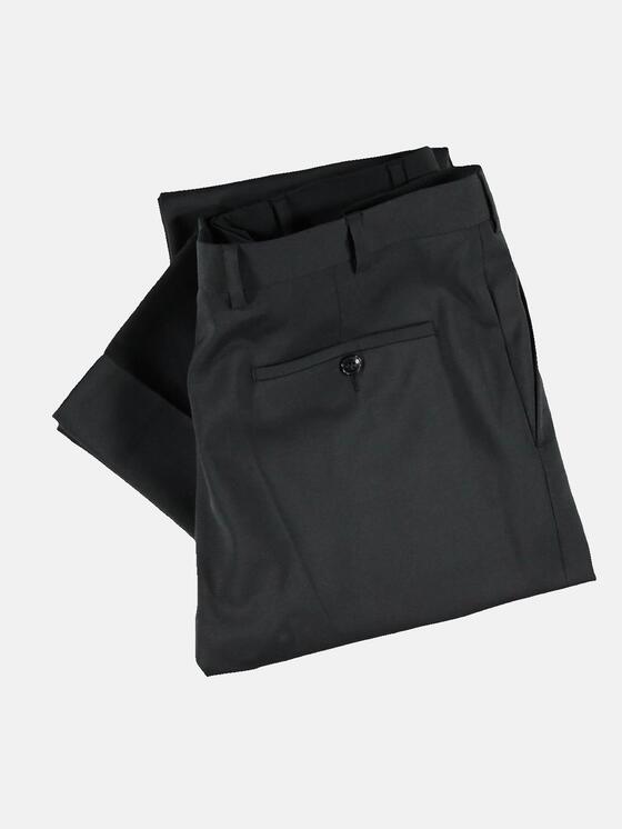 emilio adani Herren Anzughose slim fit in Schwarz emilio adani Herren Anzughose slim fit in Schwarz
