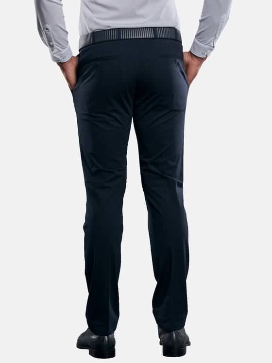 emilio adani Herren Anzughose slim fit in Saphirblau emilio adani Herren Anzughose slim fit in Saphirblau