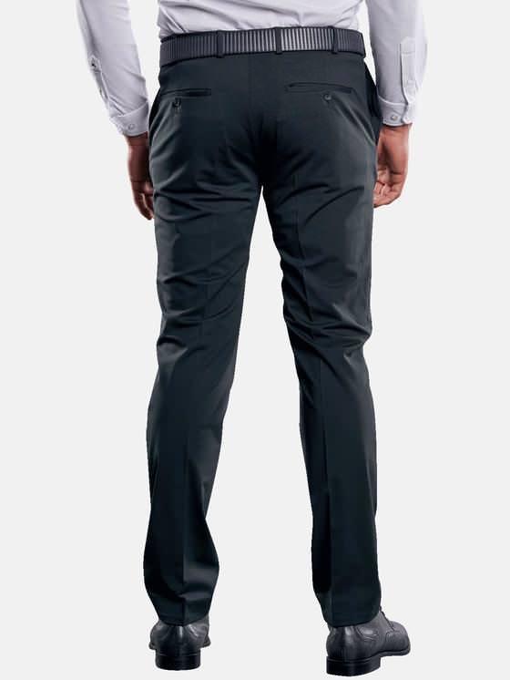 emilio adani Herren Anzughose slim fit in Schwarz emilio adani Herren Anzughose slim fit in Schwarz