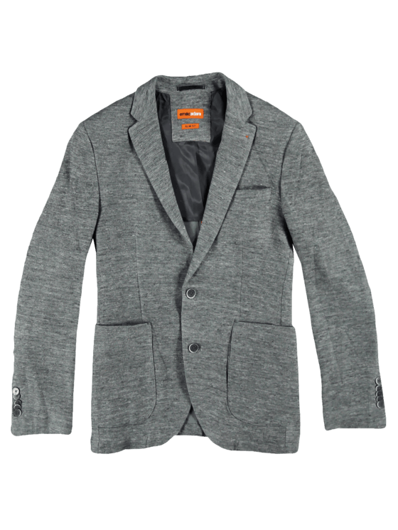 emilio adani Herren Freizeit-Sakko slim fit in Granitgrau emilio adani Herren Freizeit-Sakko slim fit in Granitgrau