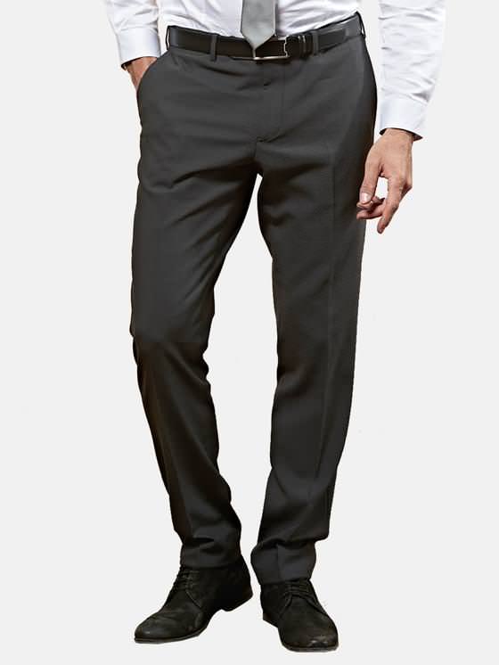 emilio adani Herren Anzughose slim fit in Anthrazit emilio adani Herren Anzughose slim fit in Anthrazit