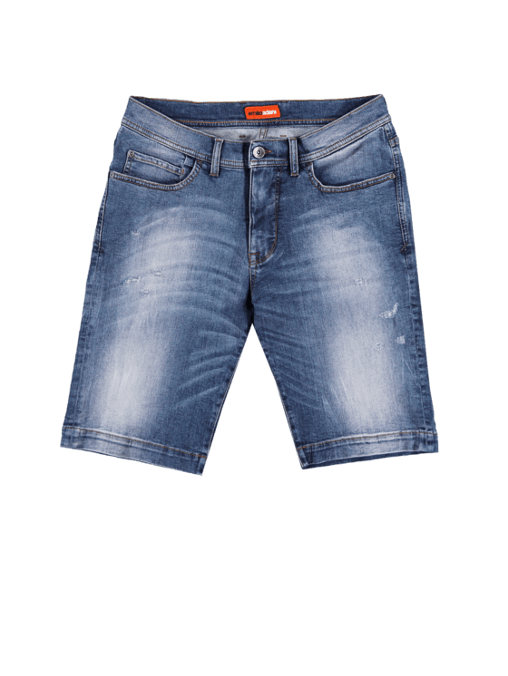 emilio adani Stretch Bermuda im Used-Look emilio adani Stretch Bermuda im Used-Look