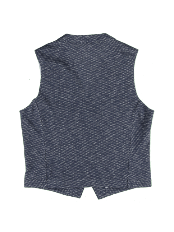 emilio adani Herren Sakkoweste mit Retromuster in Saphirblau emilio adani Herren Sakkoweste mit Retromuster in Saphirblau