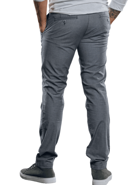 emilio adani Leicht elastische Chino in dezenter Zweifarbigkeit emilio adani Leicht elastische Chino in dezenter Zweifarbigkeit