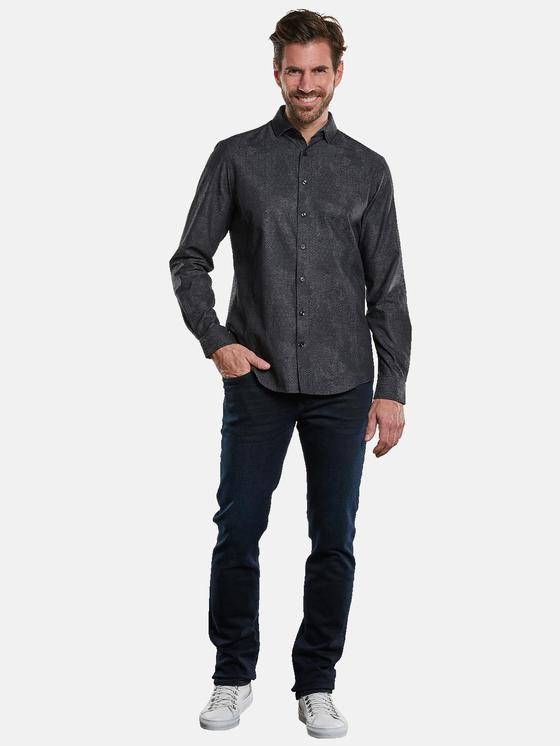 engbers Langarm-Hemd mit Jaquard-Muster engbers Langarm-Hemd mit Jaquard-Muster