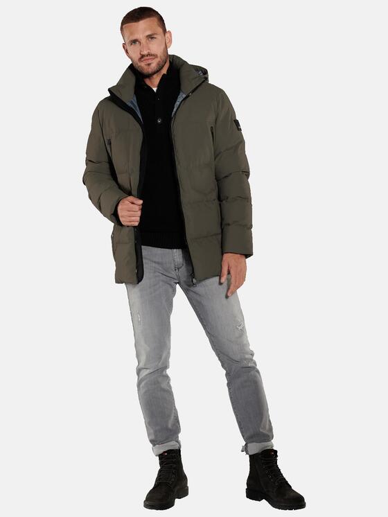 emilio adani Herren Jacke in Braunbeige emilio adani Herren Jacke in Braunbeige