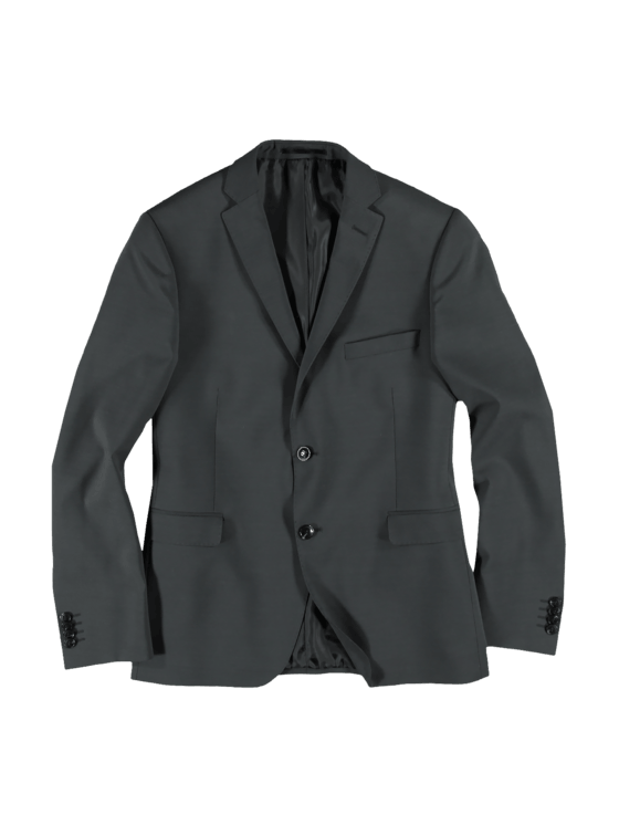 emilio adani Herren Anzugsakko slim fit in Stahlgrau emilio adani Herren Anzugsakko slim fit in Stahlgrau