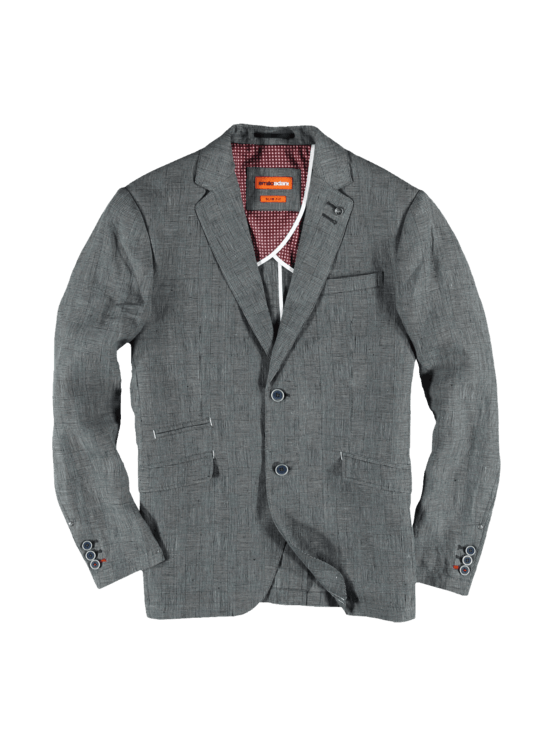 emilio adani Herren Freizeit-Sakko slim fit in Zementgrau emilio adani Herren Freizeit-Sakko slim fit in Zementgrau