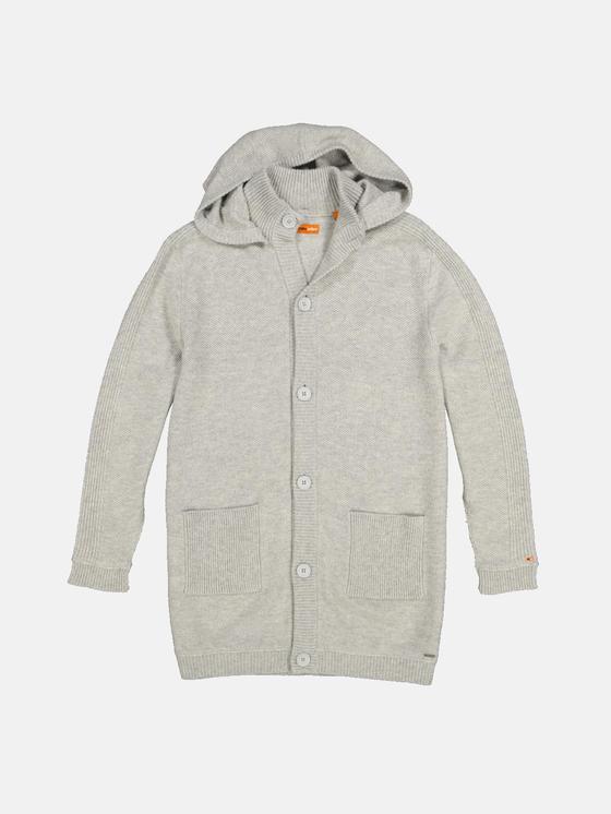 emilio adani Herren Pullover in Hellgrau emilio adani Herren Pullover in Hellgrau