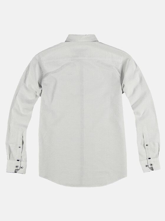 emilio adani Herren Hemd langarm in Naturweiss emilio adani Herren Hemd langarm in Naturweiss