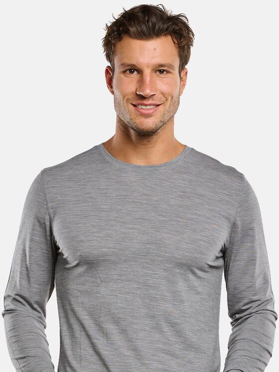 Herren ENGBERS GERMANY Rundhals Shirt In Silbergrau Kaufen 34039