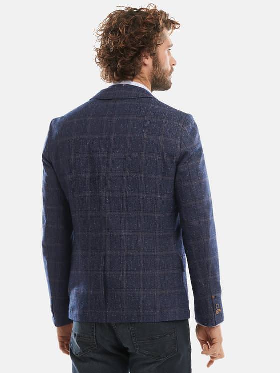 emilio adani Herren Freizeit-Sakko slim fit in Saphirblau emilio adani Herren Freizeit-Sakko slim fit in Saphirblau